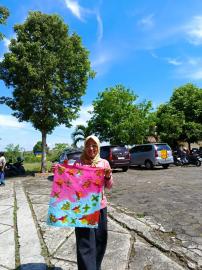 Pangripta Ponjong Ikuti Workshop Seni Rupa di Karangrejek